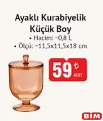 AYAKLI KURABİYELİK KÜÇÜK BOY fiyat ve kampanya bilgisi